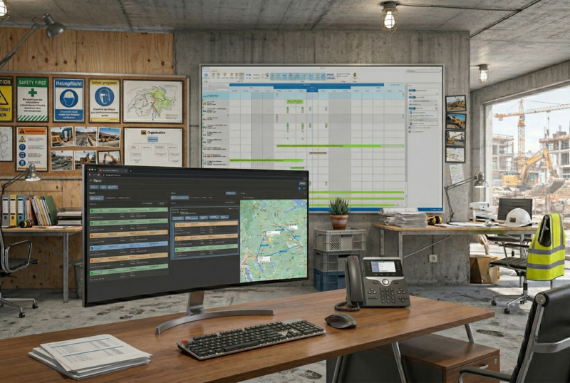leva+ Route Planning_Office_Scheduling Board