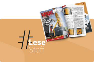 LEVA+ in the latest issue of Kran&Bühne Featured Image